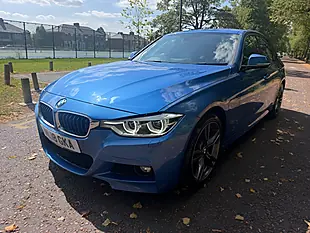 Used 2018 BMW 3 Series M Sport Blue - Interior and Exterior details 5