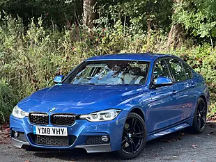 Used 2018 BMW 3 Series M Sport Blue - Interior and Exterior details 15