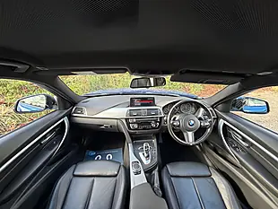 Used 2018 BMW 3 Series M Sport Blue - Interior and Exterior details 2