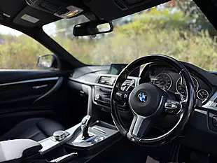 Used 2018 BMW 3 Series M Sport Blue - Interior and Exterior details 5