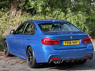 Used 2018 BMW 3 Series M Sport Blue - Interior and Exterior details 8