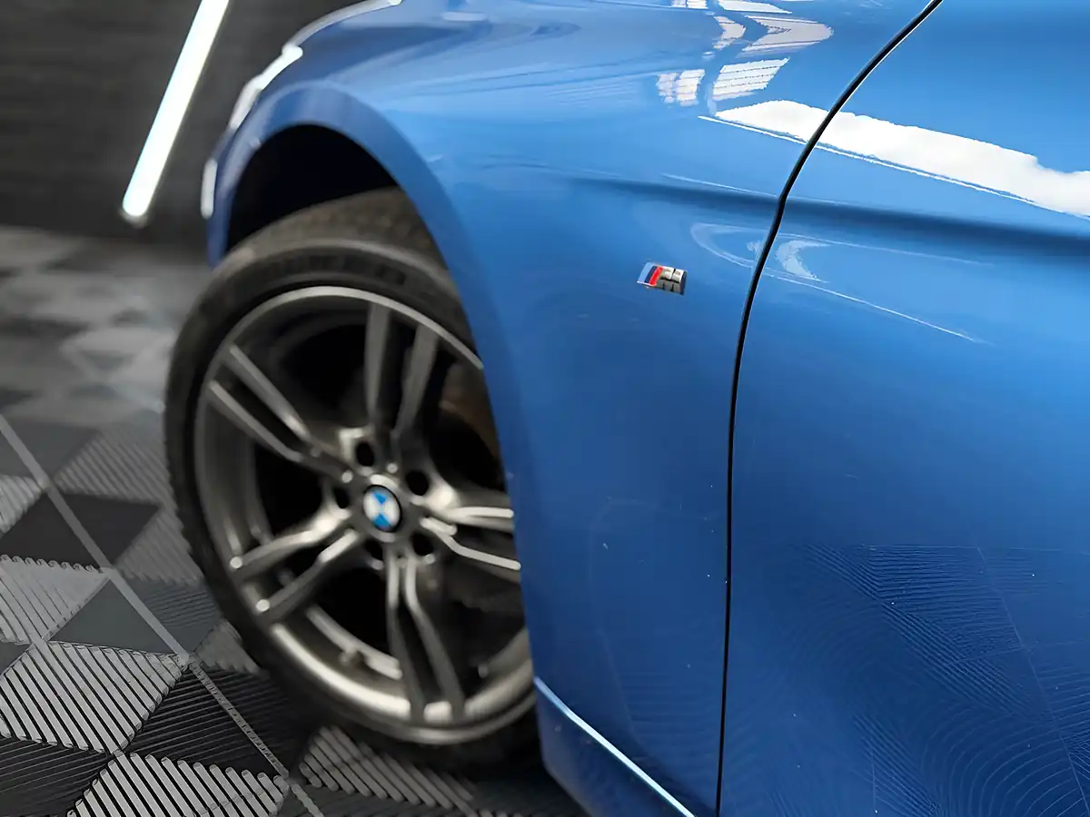 Used 2018 BMW 3 Series M Sport Estoril Blue - Interior and Exterior details 13