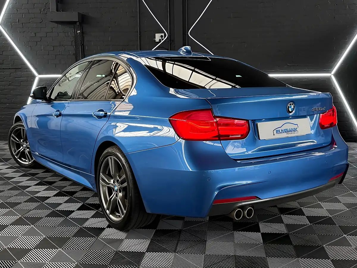 Used 2018 BMW 3 Series M Sport Estoril Blue - Interior and Exterior details 14