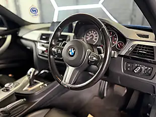 Used 2018 BMW 3 Series M Sport Estoril Blue - Interior and Exterior details 18