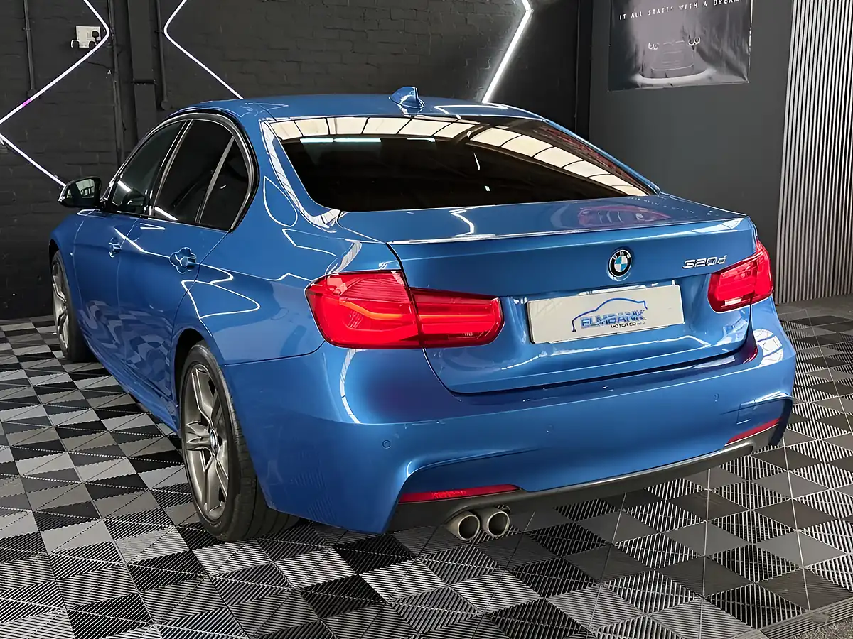 Used 2018 BMW 3 Series M Sport Estoril Blue - Interior and Exterior details 19