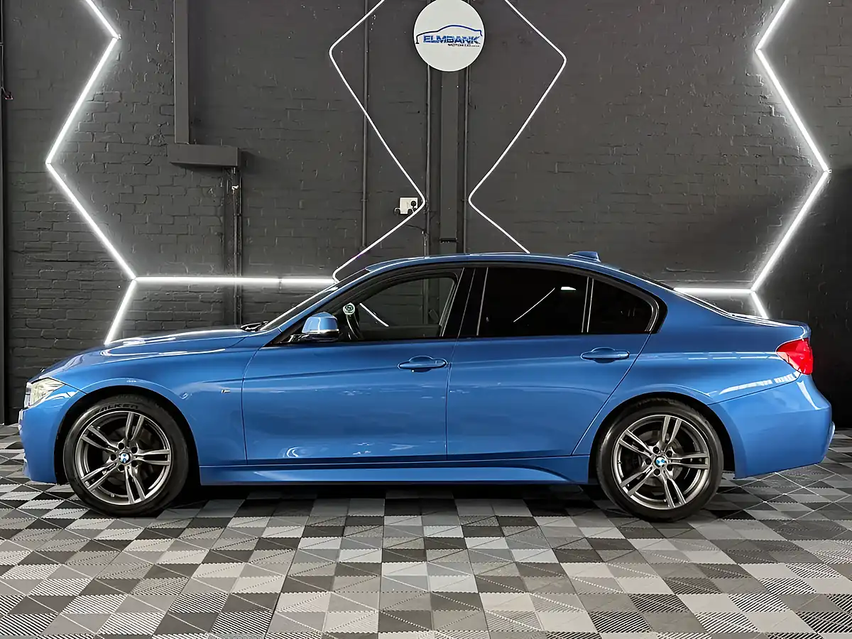 Used 2018 BMW 3 Series M Sport Estoril Blue - Interior and Exterior details 2
