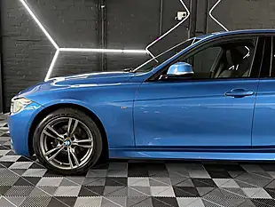 Used 2018 BMW 3 Series M Sport Estoril Blue - Interior and Exterior details 3
