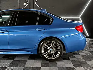 Used 2018 BMW 3 Series M Sport Estoril Blue - Interior and Exterior details 4