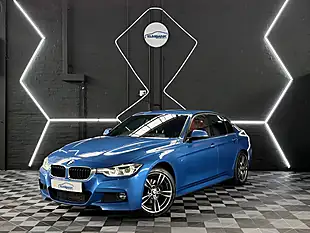 Used 2018 BMW 3 Series M Sport Estoril Blue - Interior and Exterior details 6