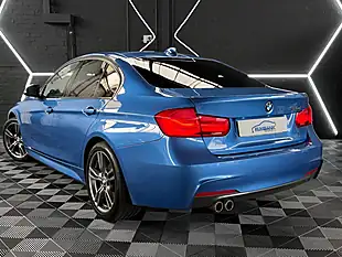 Used 2018 BMW 3 Series M Sport Estoril Blue - Interior and Exterior details 7