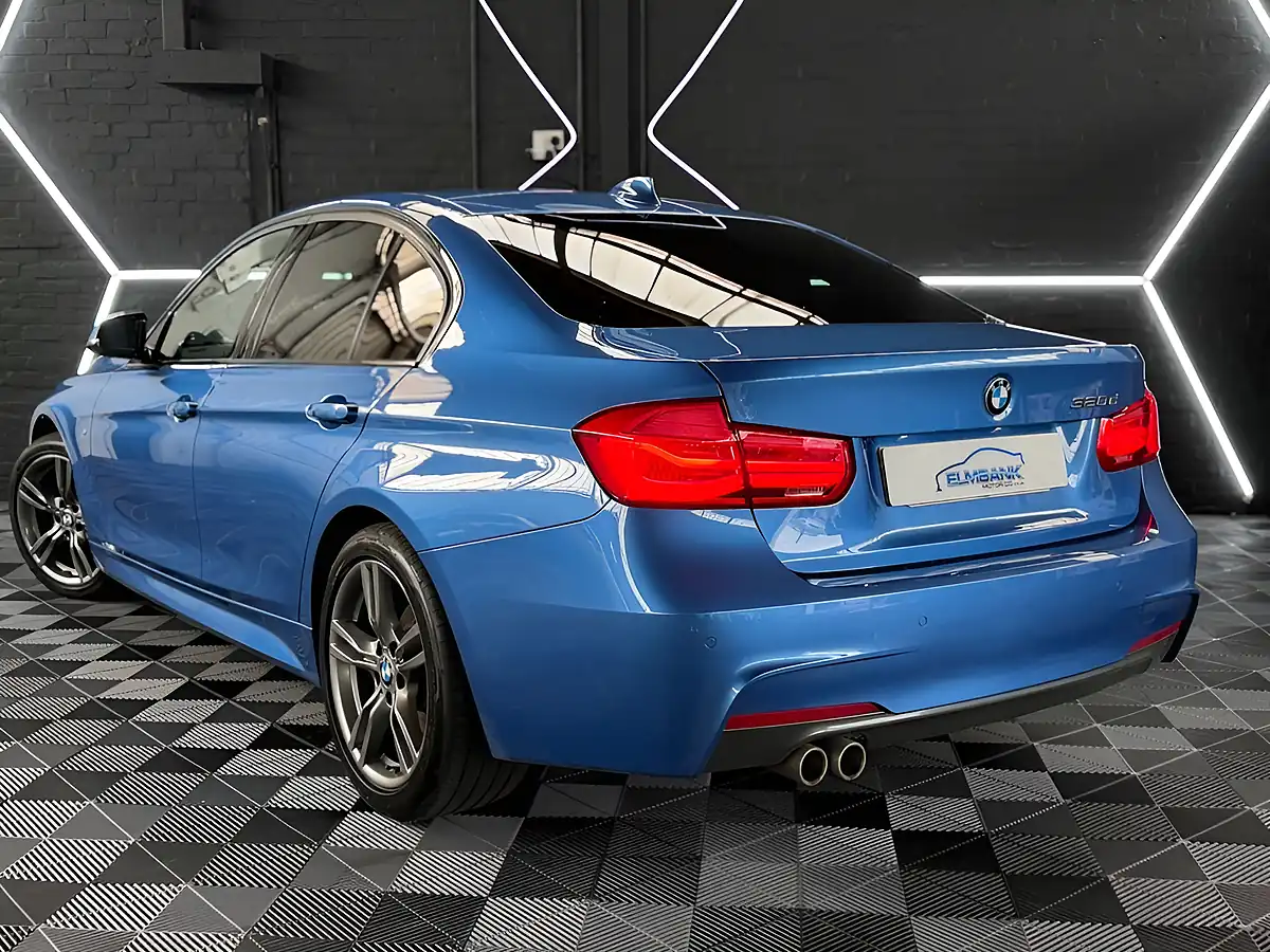 Used 2018 BMW 3 Series M Sport Estoril Blue - Interior and Exterior details 7