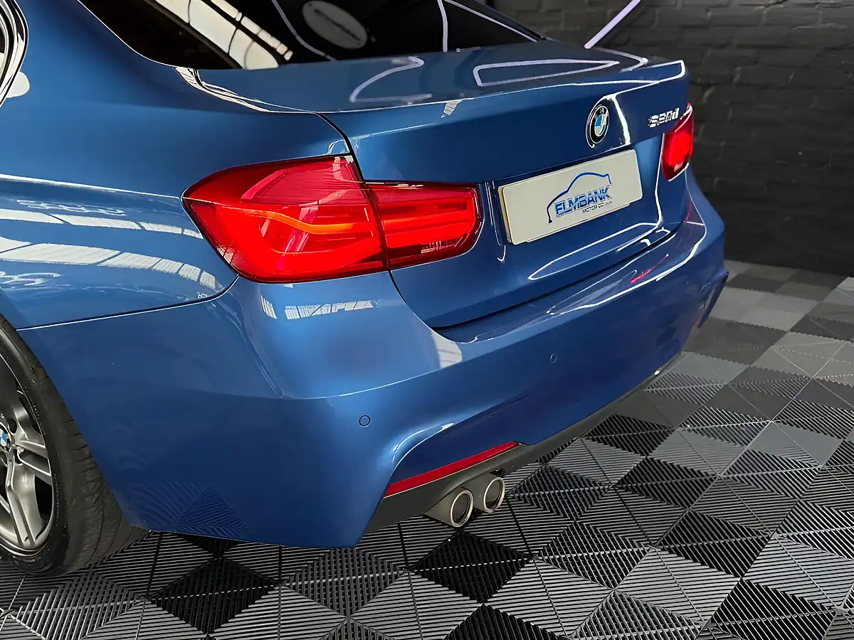 Used 2018 BMW 3 Series M Sport Estoril Blue - Interior and Exterior details 8
