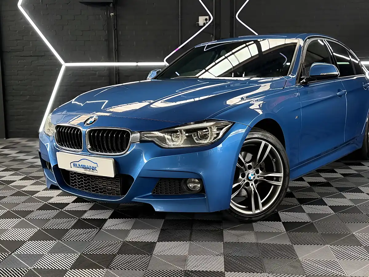 Used 2018 BMW 3 Series M Sport Estoril Blue - Interior and Exterior details 9