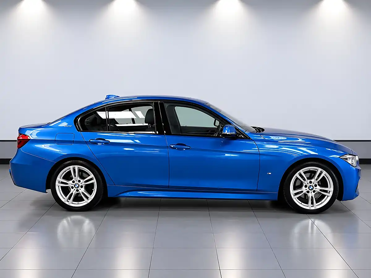 Used 2018 BMW 3 Series M Sport Estoril Blue - Interior and Exterior details 10