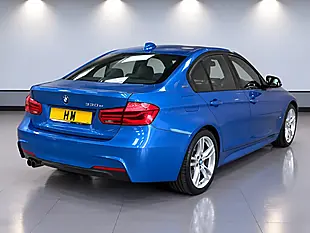 Used 2018 BMW 3 Series M Sport Estoril Blue - Interior and Exterior details 3