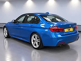 Used 2018 BMW 3 Series M Sport Estoril Blue - Interior and Exterior details 4