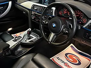 Used 2018 BMW 3 Series M Sport Estoril Blue - Interior and Exterior details 7