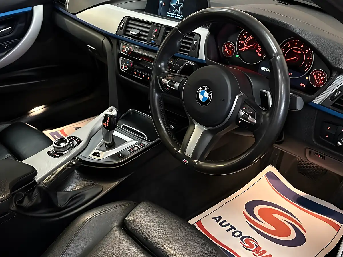 Used 2018 BMW 3 Series M Sport Estoril Blue - Interior and Exterior details 7