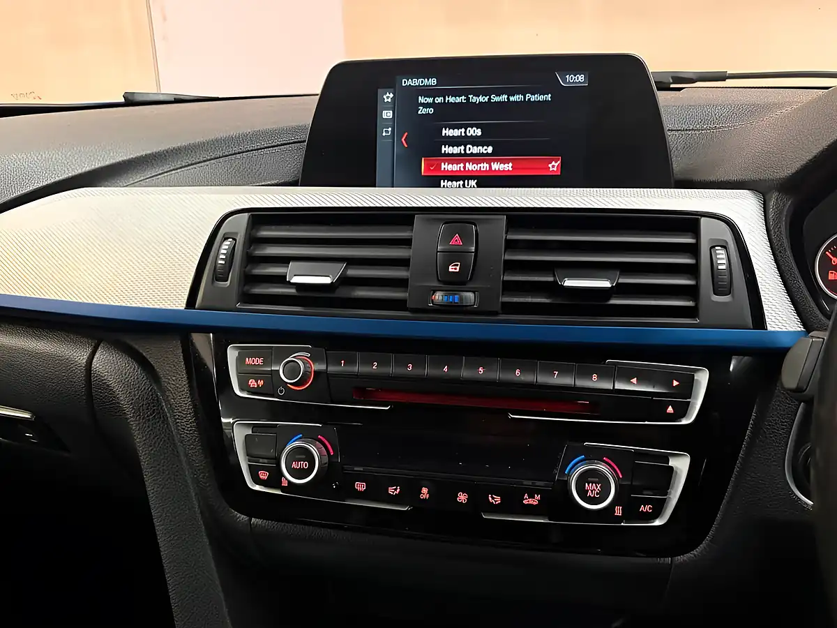 Used 2018 BMW 3 Series M Sport Estoril Blue - Interior and Exterior details 8