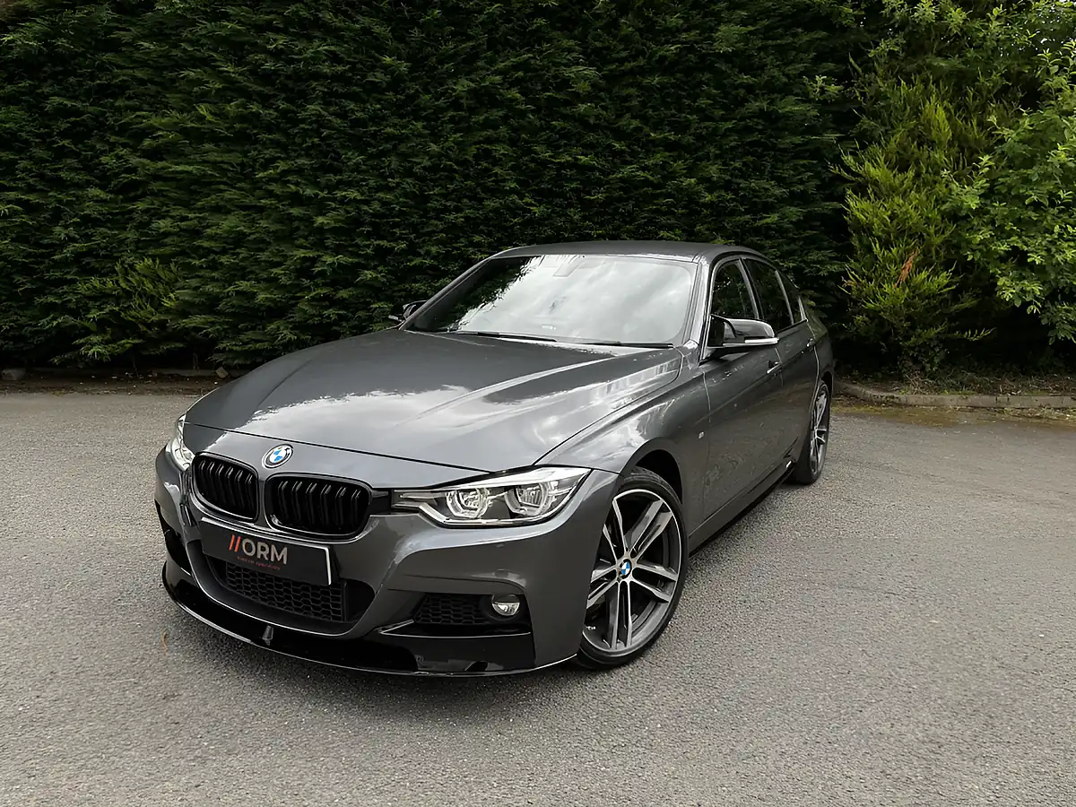 Used 2018 BMW 3 Series M Sport Grey - Front View