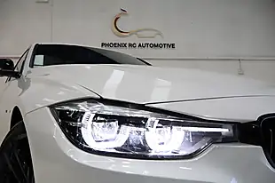 Used 2018 BMW 3 Series M Sport Shadow Edition Alpine White - Interior and Exterior details 2