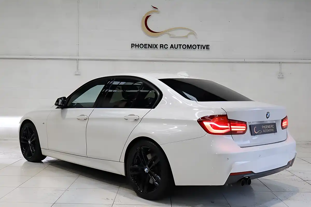 Used 2018 BMW 3 Series M Sport Shadow Edition Alpine White - Interior and Exterior details 5
