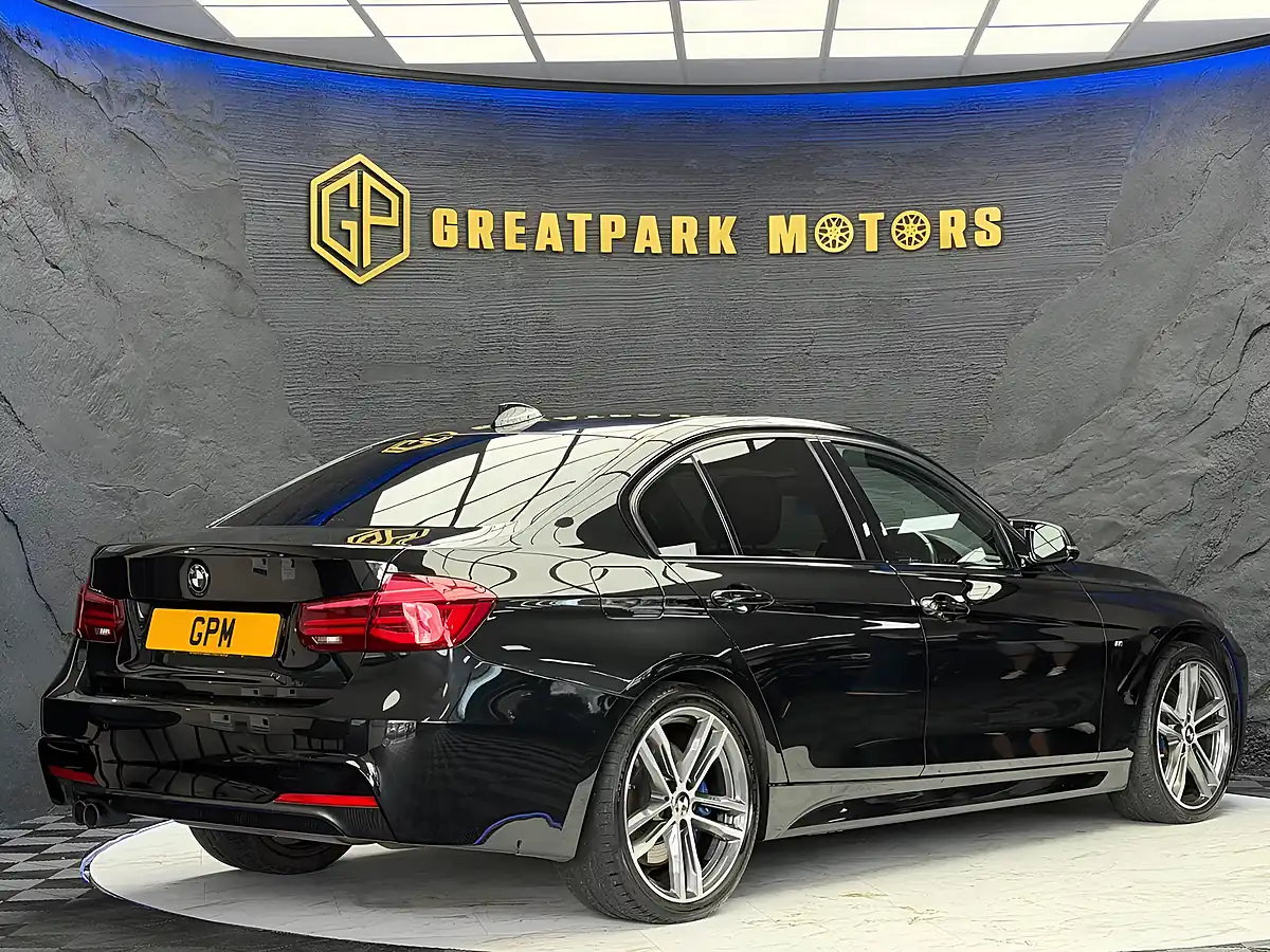 Used 2018 BMW 3 Series M Sport Shadow Edition Black - Interior and Exterior details 5