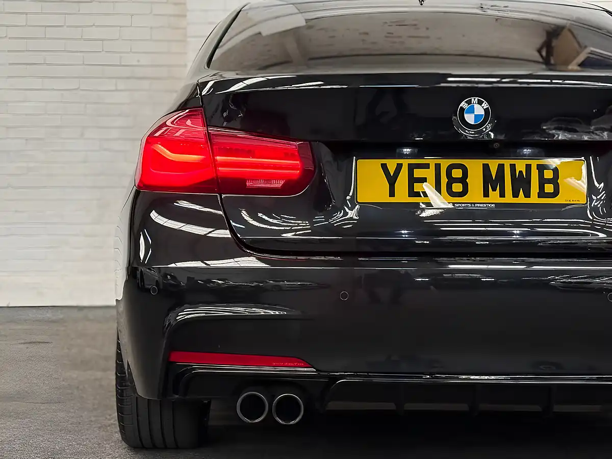 Used 2018 BMW 3 Series M Sport Shadow Edition Black - Interior and Exterior details 11