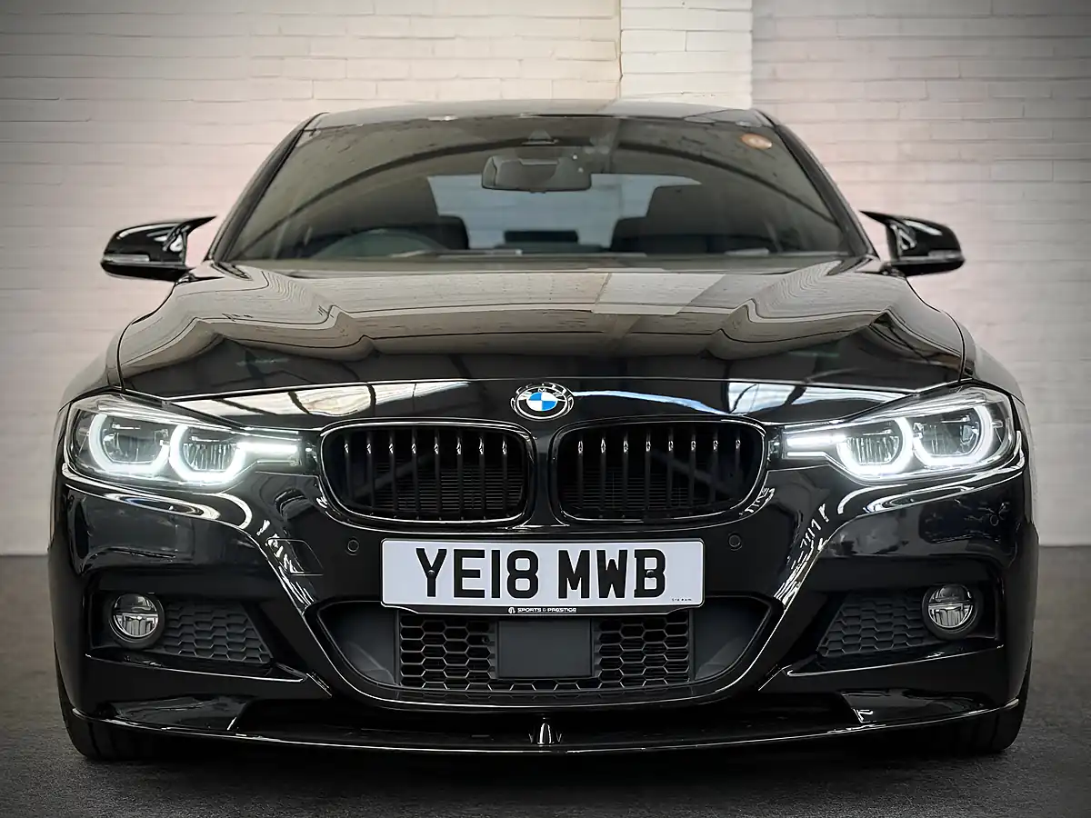 Used 2018 BMW 3 Series M Sport Shadow Edition Black - Interior and Exterior details 2