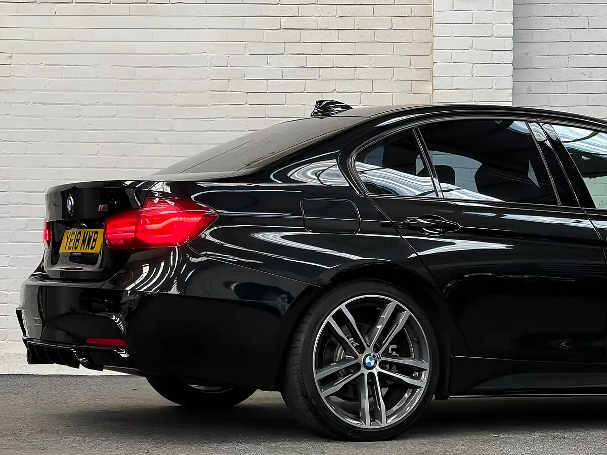 Used 2018 BMW 3 Series M Sport Shadow Edition Black - Interior and Exterior details 4