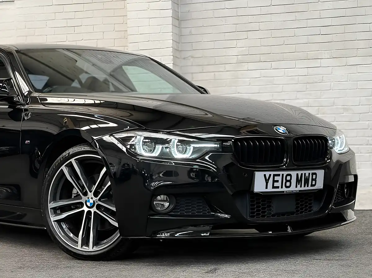 Used 2018 BMW 3 Series M Sport Shadow Edition Black - Interior and Exterior details 6