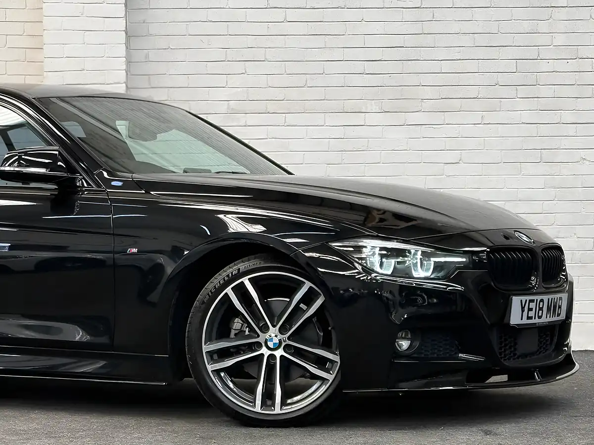Used 2018 BMW 3 Series M Sport Shadow Edition Black - Interior and Exterior details 7