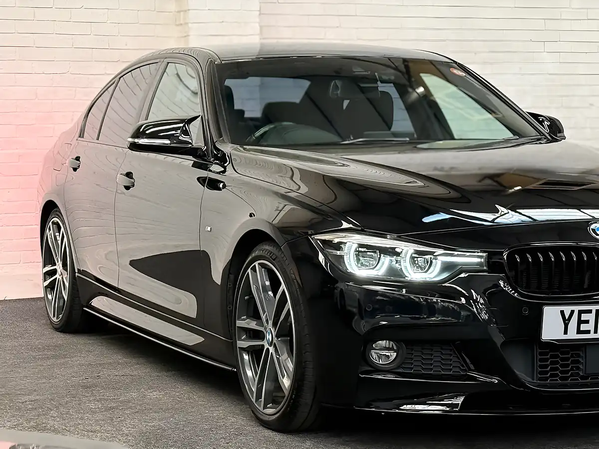 Used 2018 BMW 3 Series M Sport Shadow Edition Black - Interior and Exterior details 8
