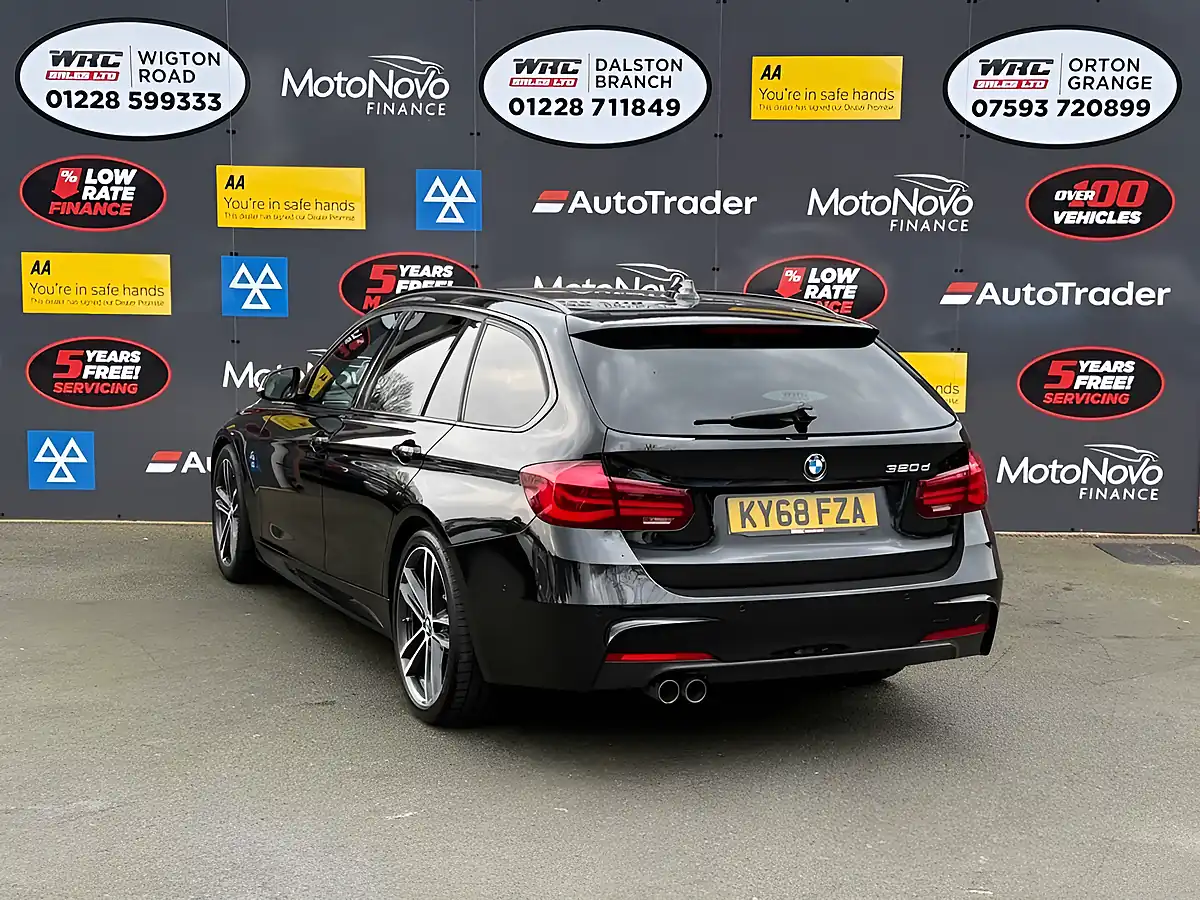 Used 2018 BMW 3 Series M Sport Shadow Edition Black - Interior and Exterior details 3