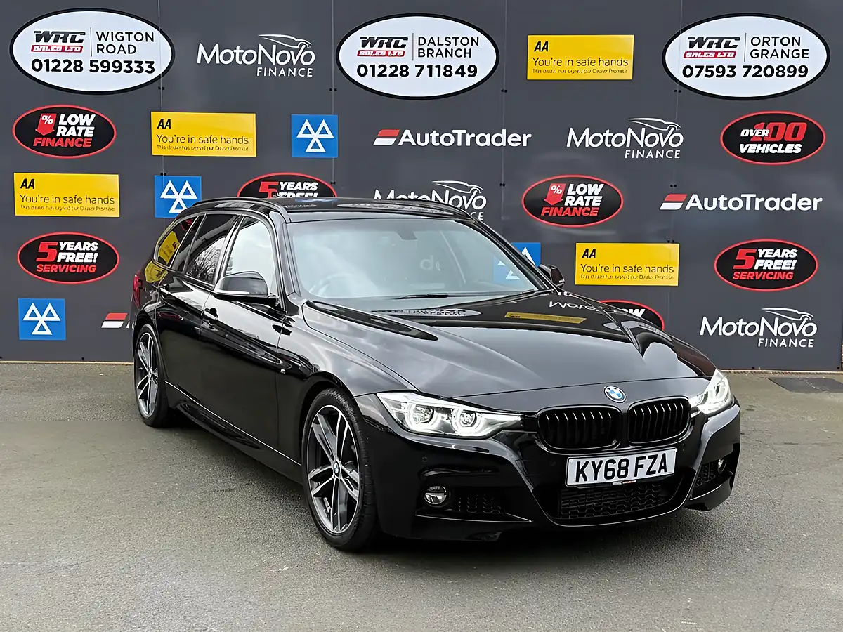 Used 2018 BMW 3 Series M Sport Shadow Edition Black - Interior and Exterior details 4