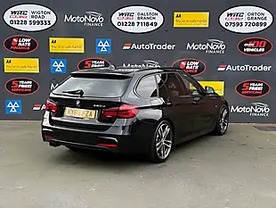 Used 2018 BMW 3 Series M Sport Shadow Edition Black - Interior and Exterior details 6