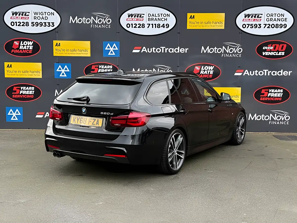 Used 2018 BMW 3 Series M Sport Shadow Edition Black - Interior and Exterior details 6