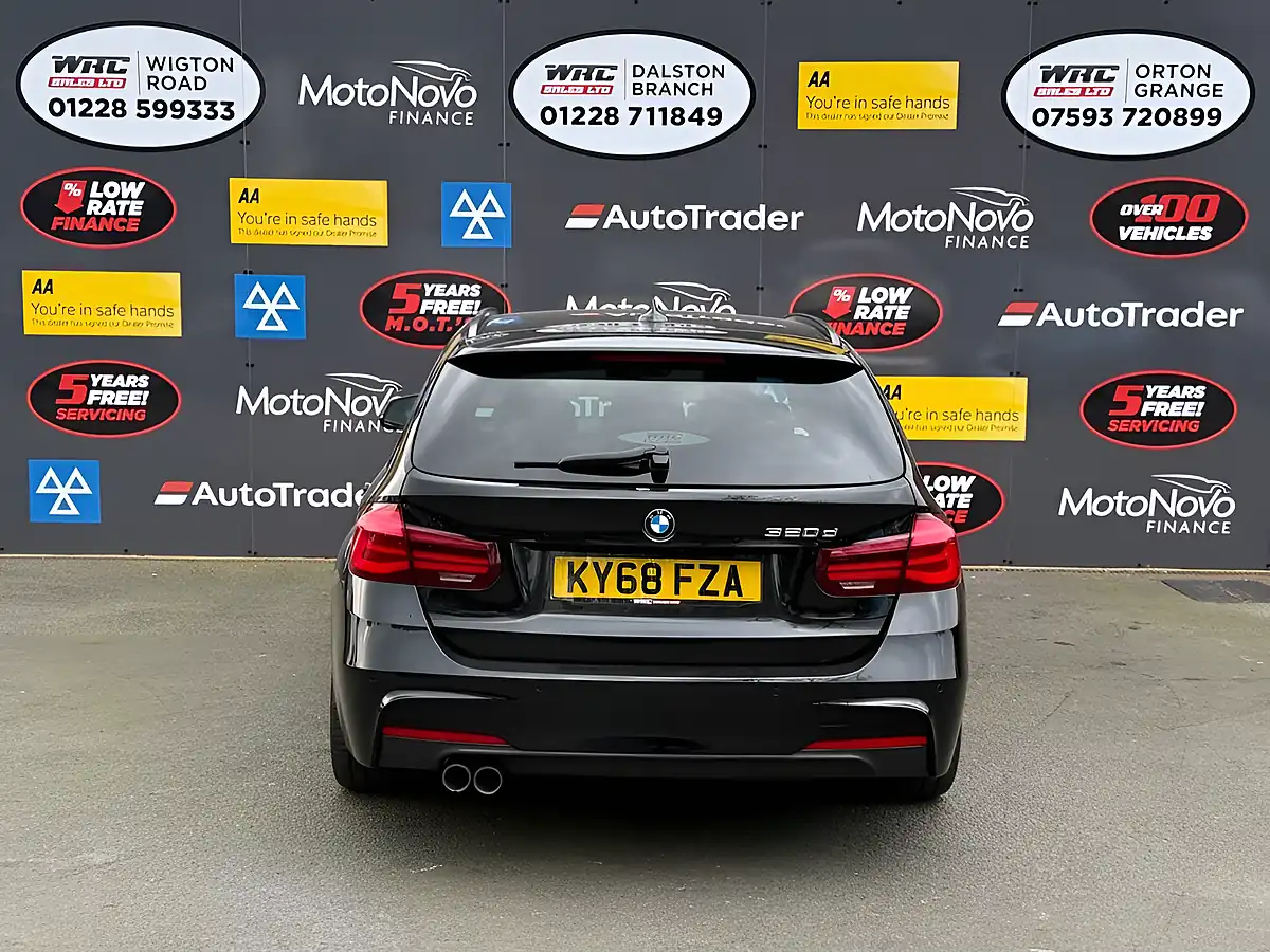 Used 2018 BMW 3 Series M Sport Shadow Edition Black - Interior and Exterior details 7