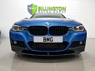 Used 2018 BMW 3 Series M Sport Shadow Edition Blue - Interior and Exterior details 11