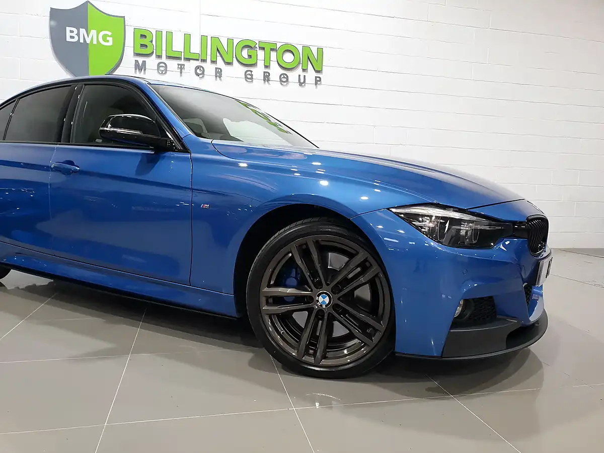 Used 2018 BMW 3 Series M Sport Shadow Edition Blue - Interior and Exterior details 12
