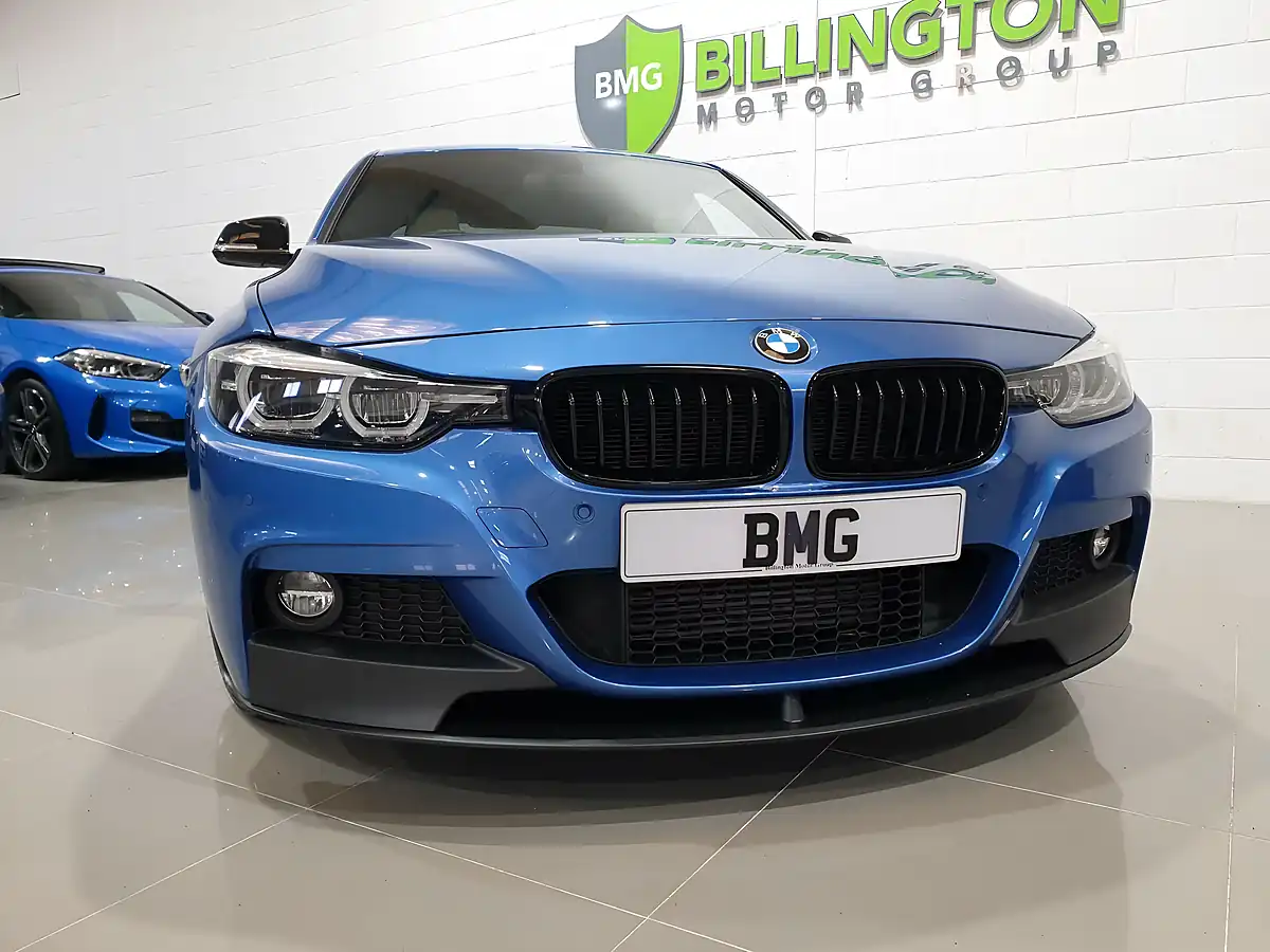 Used 2018 BMW 3 Series M Sport Shadow Edition Blue - Interior and Exterior details 13