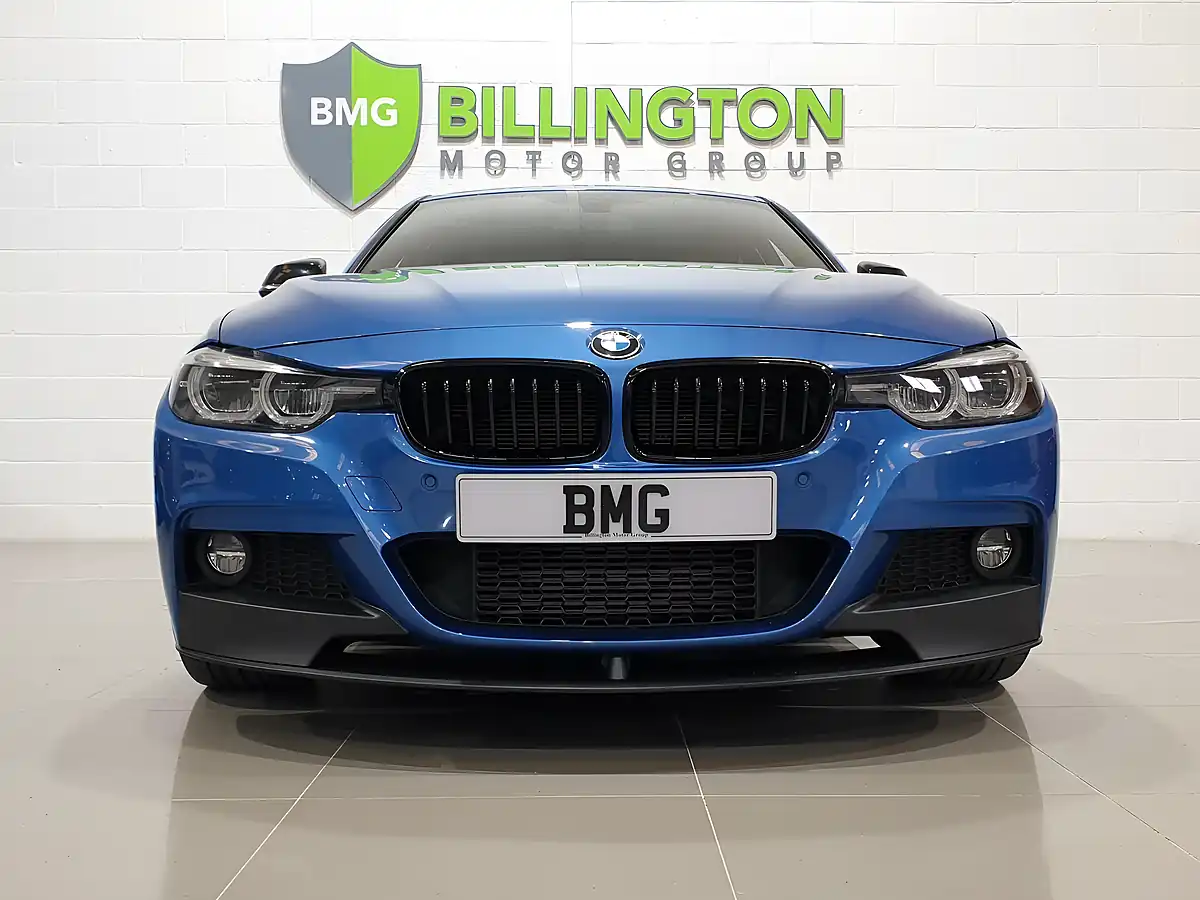 Used 2018 BMW 3 Series M Sport Shadow Edition Blue - Interior and Exterior details 2