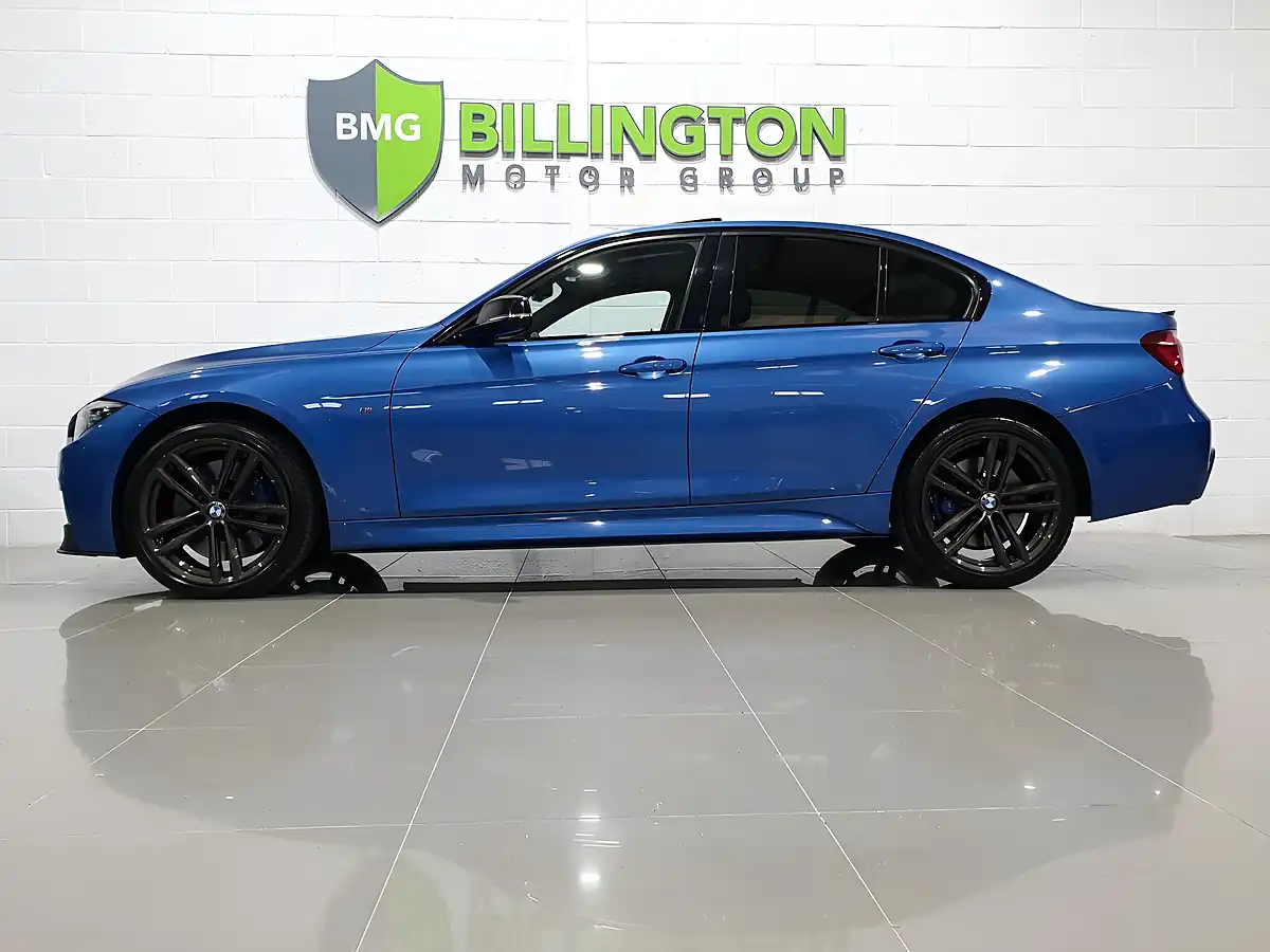 Used 2018 BMW 3 Series M Sport Shadow Edition Blue - Interior and Exterior details 4