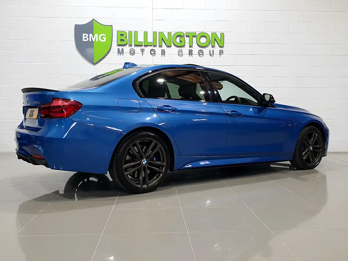 Used 2018 BMW 3 Series M Sport Shadow Edition Blue - Interior and Exterior details 7