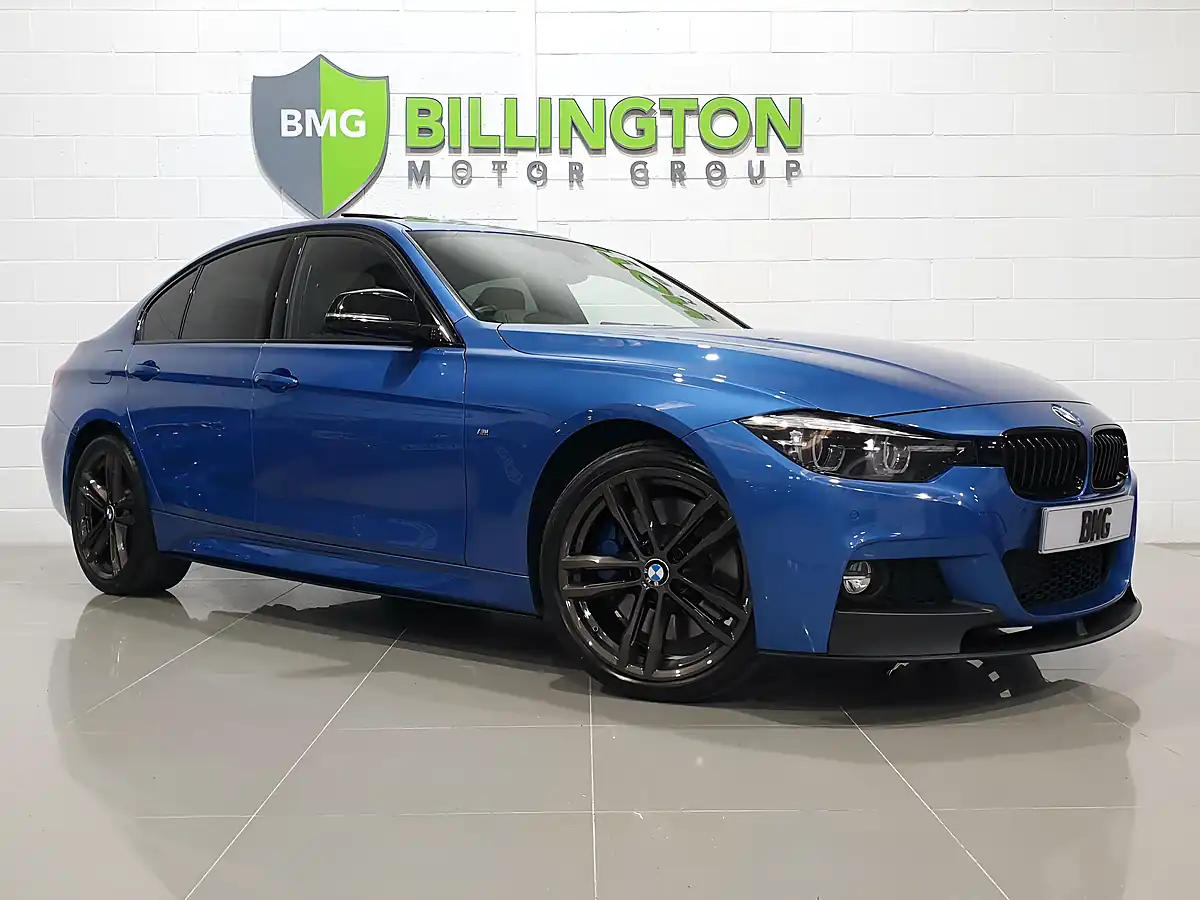 Used 2018 BMW 3 Series M Sport Shadow Edition Blue - Interior and Exterior details 9