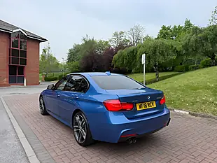 Used 2018 BMW 3 Series M Sport Shadow Edition Blue - Interior and Exterior details 2