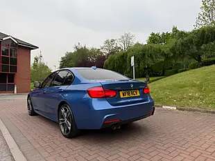 Used 2018 BMW 3 Series M Sport Shadow Edition Blue - Interior and Exterior details 3