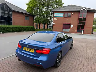 Used 2018 BMW 3 Series M Sport Shadow Edition Blue - Interior and Exterior details 6