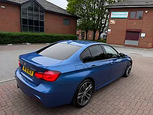 Used 2018 BMW 3 Series M Sport Shadow Edition Blue - Interior and Exterior details 9