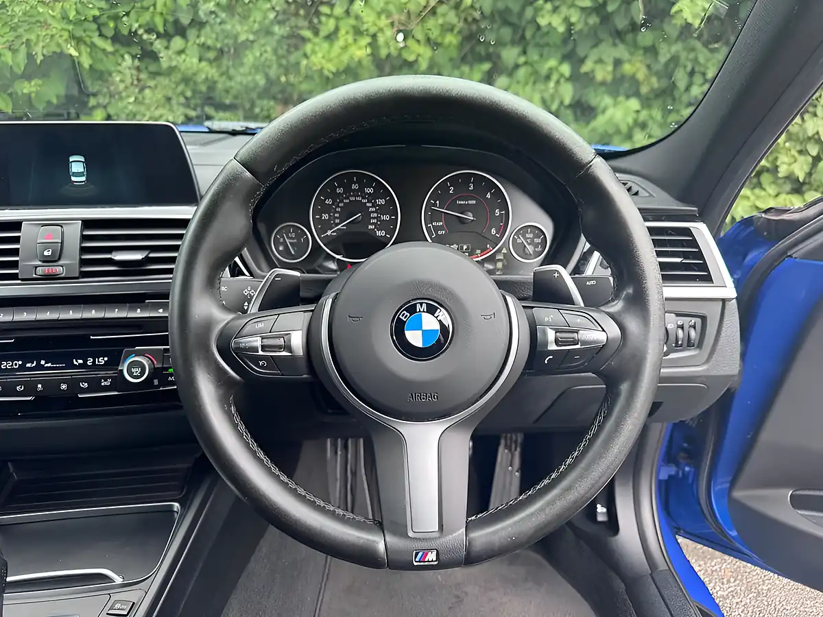 Used 2018 BMW 3 Series M Sport Shadow Edition Blue - Interior and Exterior details 14